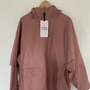 Lululemon Into the Drizzle 1/2 Zip Rain Jacket